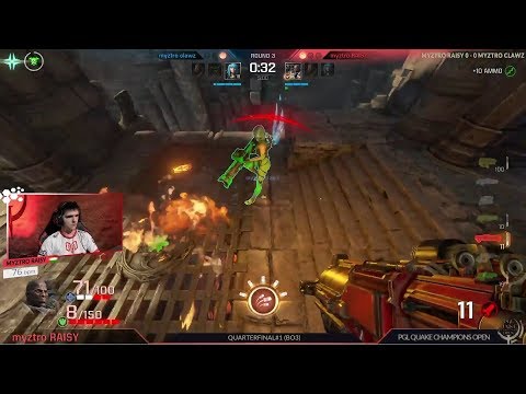Clawz vs. Raisy (1/4 play-off, PGL Bucharest) – Quake Champions