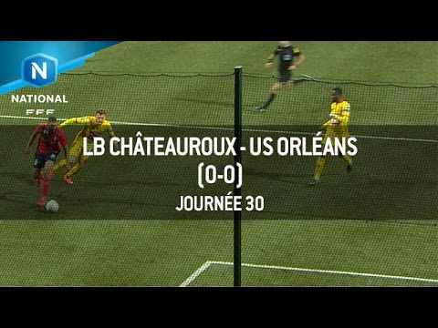 J30 : LB Châteauroux - US Orléans (0-0), le résumé