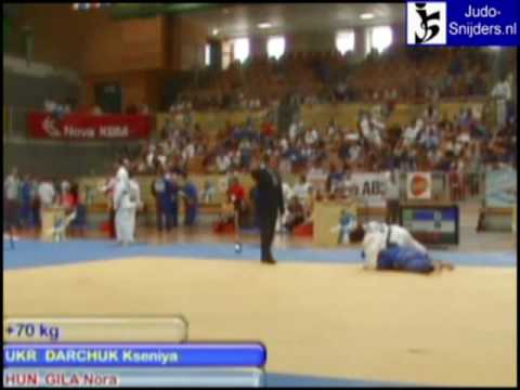 Judo 2009 Koper: Darchuk (UKR) - Gila (HUN) [ 70kg].