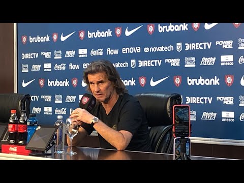 Conferencia de prensa completa de Rubén Darío Insúa, tras la igualdad sin goles de #sanlorenzo
