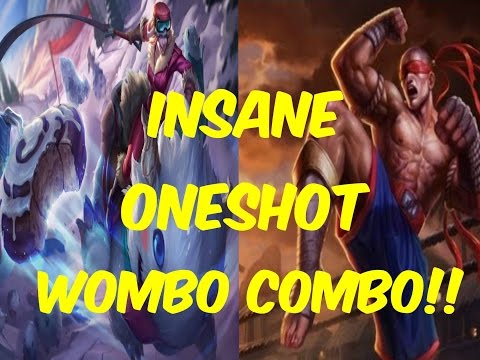 INSANE ONESHOT WOMBO COMBO! how to DELETE the enemies in 2 SEC