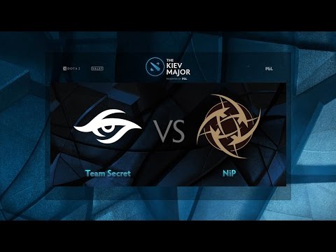 Team Wipe Secret vs vs Ninjas in Pyjamas game 2 Kiev Major EU qualifiers Play off | Secret vs NiP
