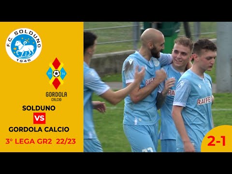Solduno VS Gordola (Camp. 3° Lega GR. 2 22/23) By Stefano Livello