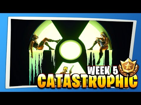 Secret Battle Star WEEK 5 Catastrophic (Fortnite Season 10 Secret Loading Screen Location)