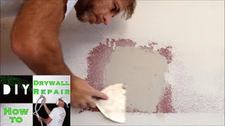 How to repair a hole in drywall- Door Knob Hole- Drywall Pro Tips and Tricks