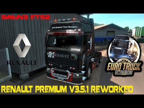 RENAULT PREMIUM v3.5.1 reworked [1.26x] - SiMoN3 ETS2 (1.26.3s)