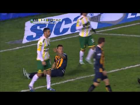 Gol de Ruben. Aldosivi 0 - Central 1. Fecha 16. Primera División 2015. FPT.