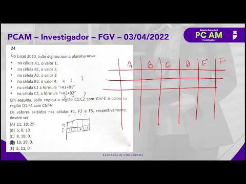 Correção das questões de Informática da prova de Investigador da Polícia Civil do Amazonas