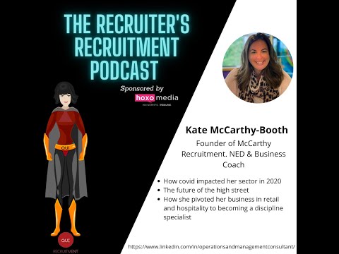 Kate McCarthy-Booth - Founder of McCarthy Recruitment. - YouTube