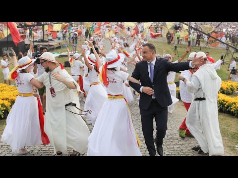 Prezydent Andrzej Duda tańczy z nami! "Tak tak Panie" - Lednica 2018
