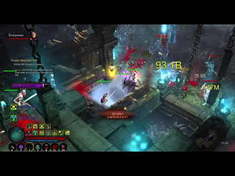 Diablo 3 Necromancer speed farm corpse lance - Pestilence set
