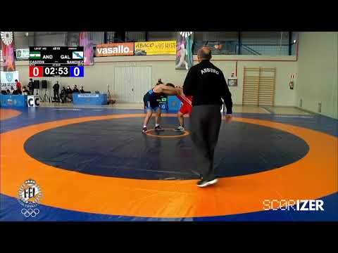 Mat 4 - 1/8 - 97KG - CASTON CORDERO, ALEJANDRO (AND) VS SANCHEZ VARELA, SANTIAGO (GAL)