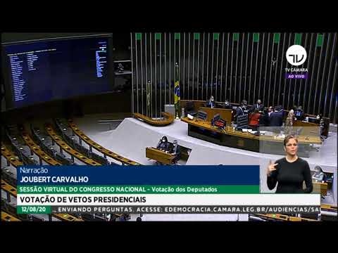 Congresso Nacional - Votação de vetos presidenciais