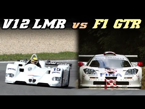 Sound comparison - BMW V12 LMR vs McLaren F1 GTR