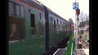 preview picture of video 'Steam: Thomas Tank engines & SWT Desiro units @ Alton station 17/4/14'