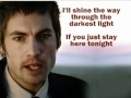 Just stay here tonight by Augustana (HQ + lyrics)