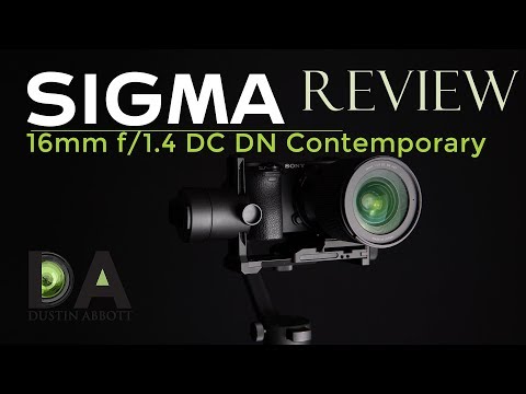 External Review Video cXHO_PI3Evo for SIGMA 16mm F1.4 DC DN | Contemporary APS-C Lens (2017)