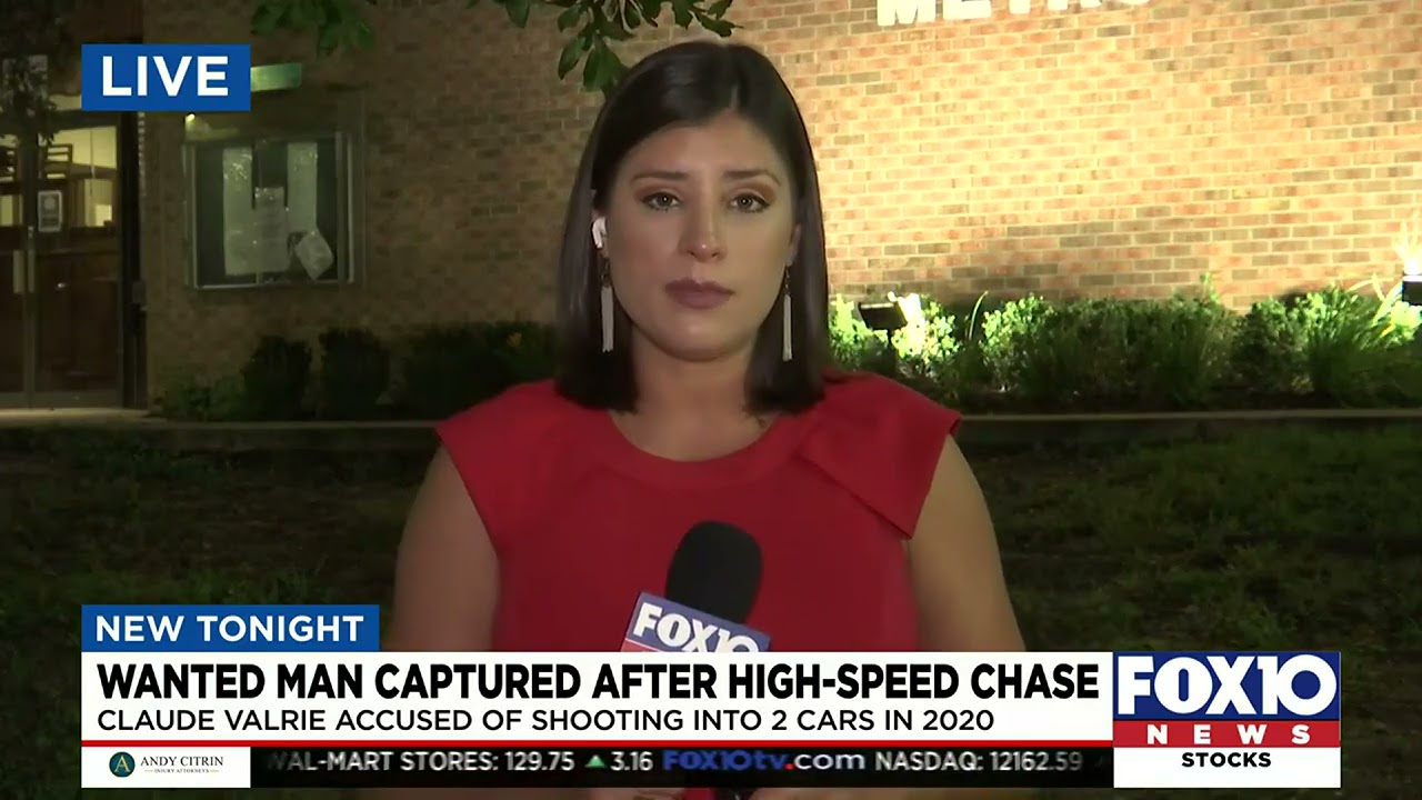 Wanted man captured after high speed chase