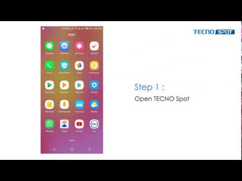 5 easy steps to sign up into TECNO SPOT