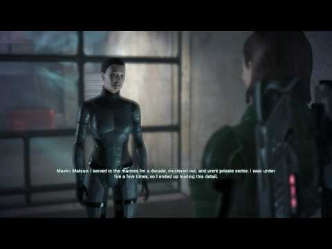Jenn Mass Effect HD 21  - Wrex, Matsuo, Parasini - Noveria A