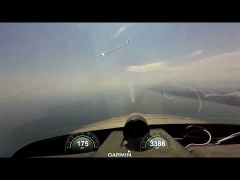 Flight from Ljubljana Slovenia to Venice Lido