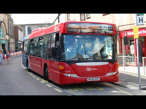 Nice Scania: Go North East 5245 (NK56KHP) Scania CN230UB/Scania Omnicity