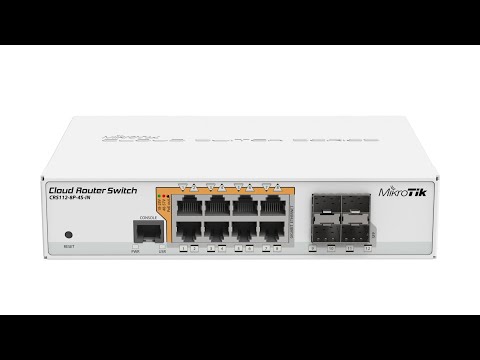 LAN Capable CRS112-8P-4S-IN Mikrotik Cloud Router Switch LAN Capable CRS112-8P-4S-IN Mikrotik Cloud Router Switch