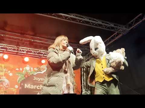 Chantal goya Marché de Noël de Gérardmer 27/11/22