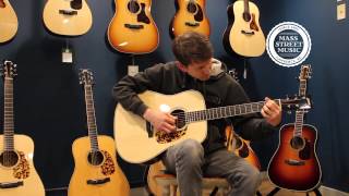 Video thumbnail for Collings CW A Indian Rosewood Guitar Demo by Mass Street Music