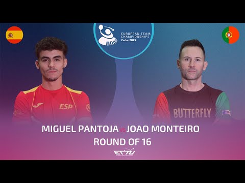 MIGUEL PANTOJA (ESP) vs JOAO MONTEIRO (POR) | European Championships - Round of 16 | Highlights