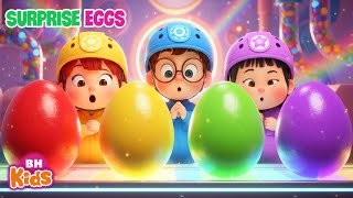 Surprise Eggs ♫ Nursery Rhymes & Kids Songs | Nhạc Thiếu Nhi Tiếng Anh@KenhThieuNhiBHMedia