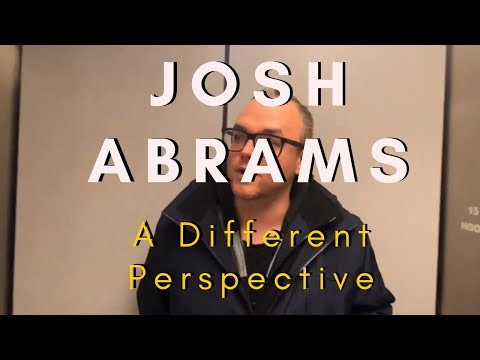 Josh Abrams - A different perspective. 3rd person view makes him look more like a maniac!