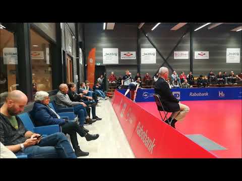 Tafeltennis Finale Masters 2019 Laurens Tromer vs Cedric Meissner