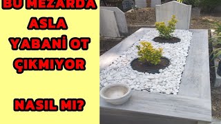 BU MEZARDA ASLA YABANİ OT ÇIKMIYOR NASIL MI? #bursa #temizlik #mezar #kabir #you