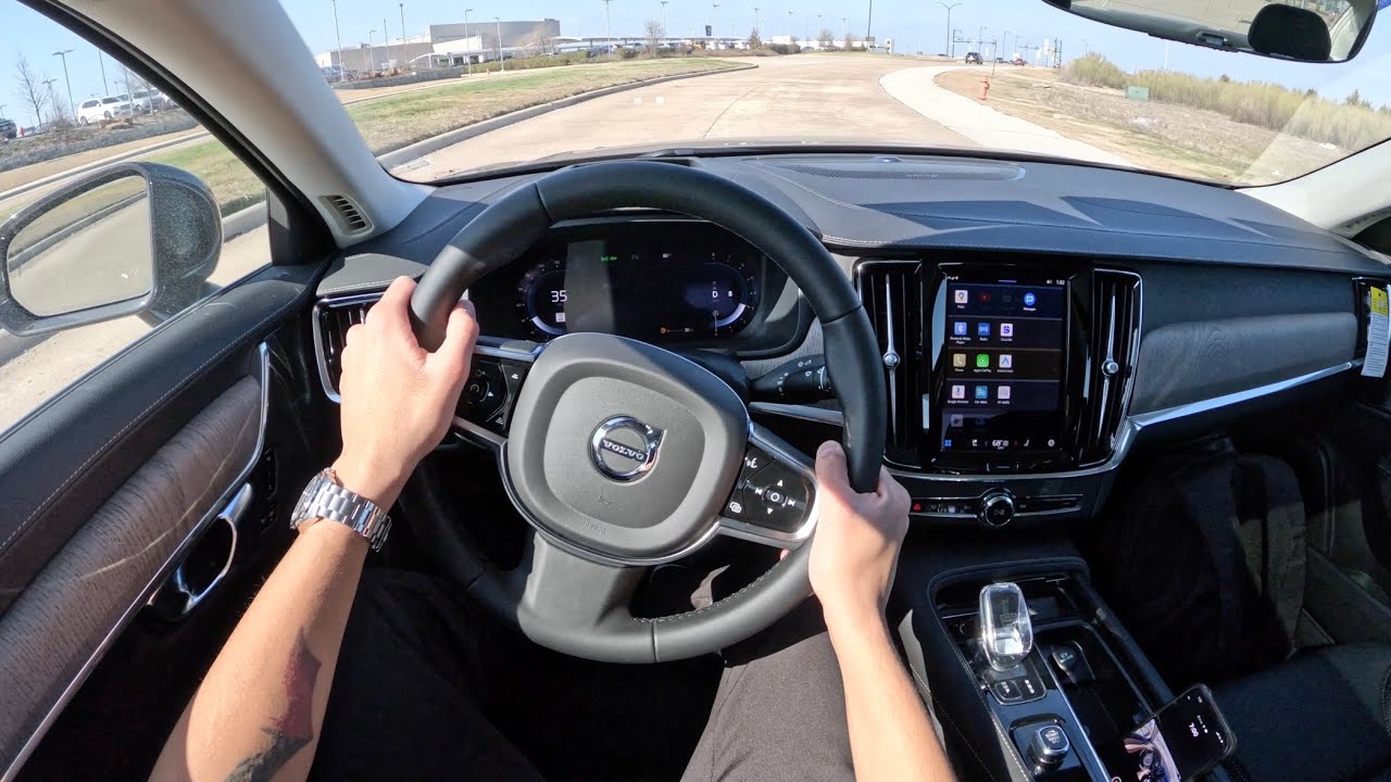 2025 Volvo S90 B6 AWD Ultra - POV Driving Impressions