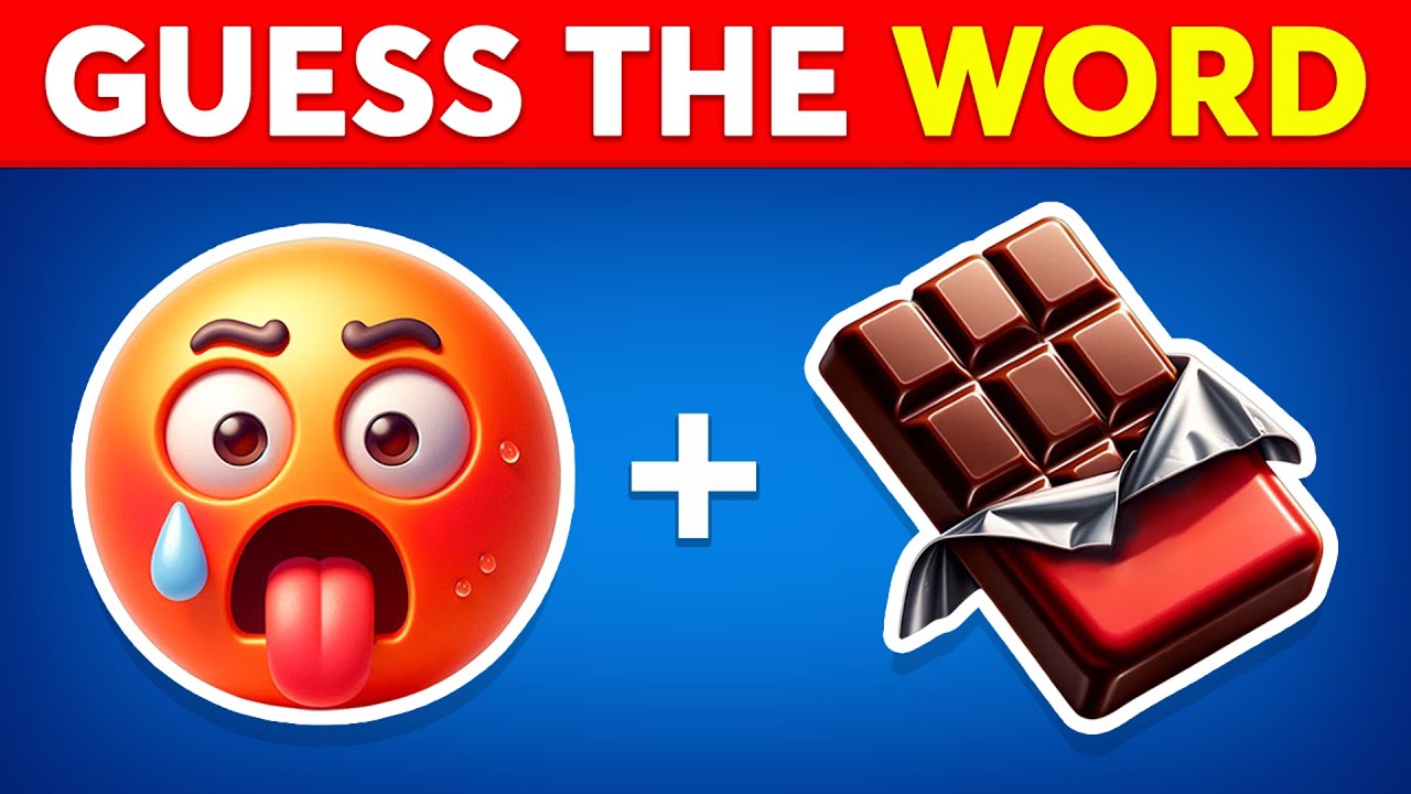 Can You Guess The WORD By Emojis? 🤔 Emoji Quiz 2025