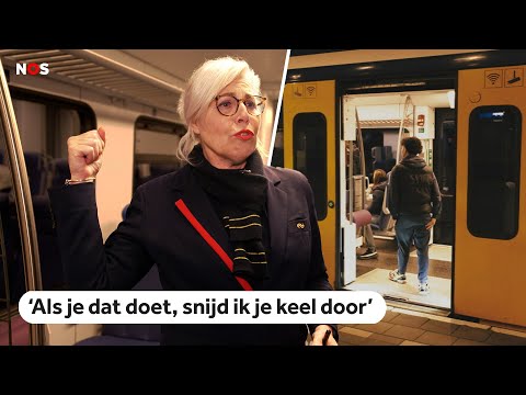 Agressie in de trein: op stap met de conducteur