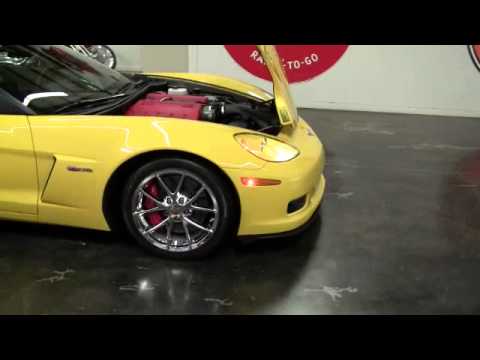 09 Z06 Corvette Yellow