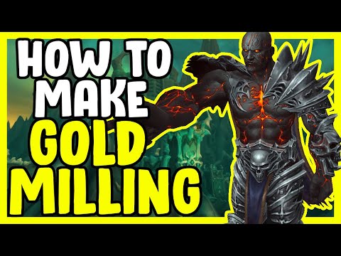 How To Make Gold With Milling In WoW Shadowlands - Gold Making Gold Farming Guide