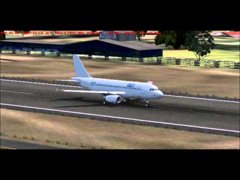 Veca Airlines A319 takeoff (MROC) FS9
