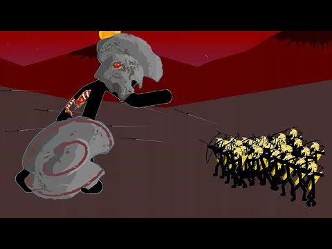 GOLDEN Archidon VS STONE GIANT | Stick War Legacy