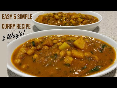 How to make curry at home simple I Indian cooking for beginners I Easy Curry recipe