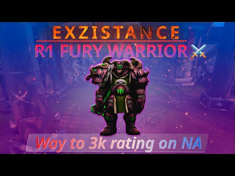 R1 FURY WARRIOR ARENA - WAY TO 3K RATING ON NA (9.2 PATCH)
