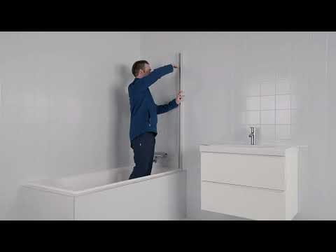 Glas-Duschwand montieren | IKEA