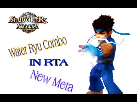 OP META WATER RYU COMBO IN RTA-SUMMONERS WAR