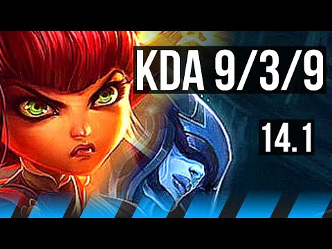 ANNIE vs LISSANDRA (MID) | 9/3/9 | KR Master | 14.1