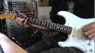 Video thumbnail for Guitar into Modular Eurorack (doepfer A-119) by rdomain