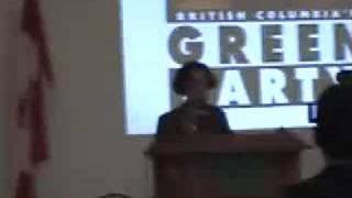 Green Party British Columbia - Jane Sterk Elected Leader