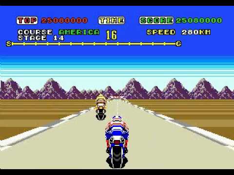 Super Hang-On (Genesis) - Longplay