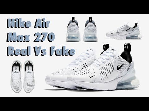 air max 270 fake vs real
